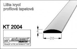 Lišta-S-SM-nastavená-krycí K 2004x2400mm